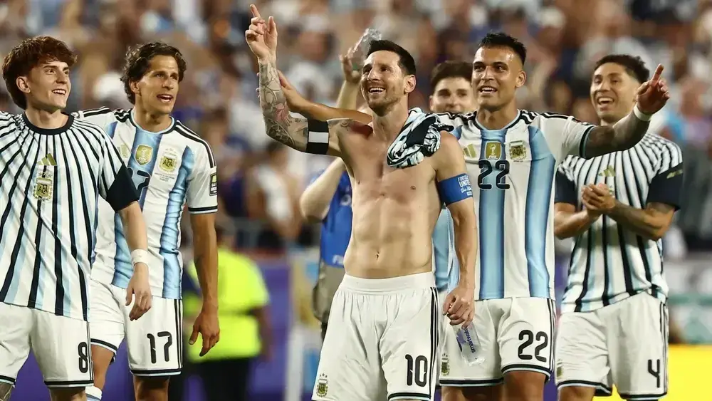 Argentina vence Suíça na prorrogação e enfrenta Inglaterra na semi
