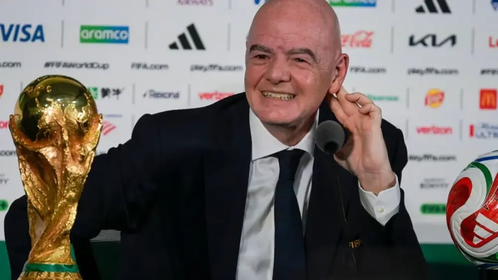 Copa 2026: 1 milhão de torcedores em 5 dias, comemora Infantino