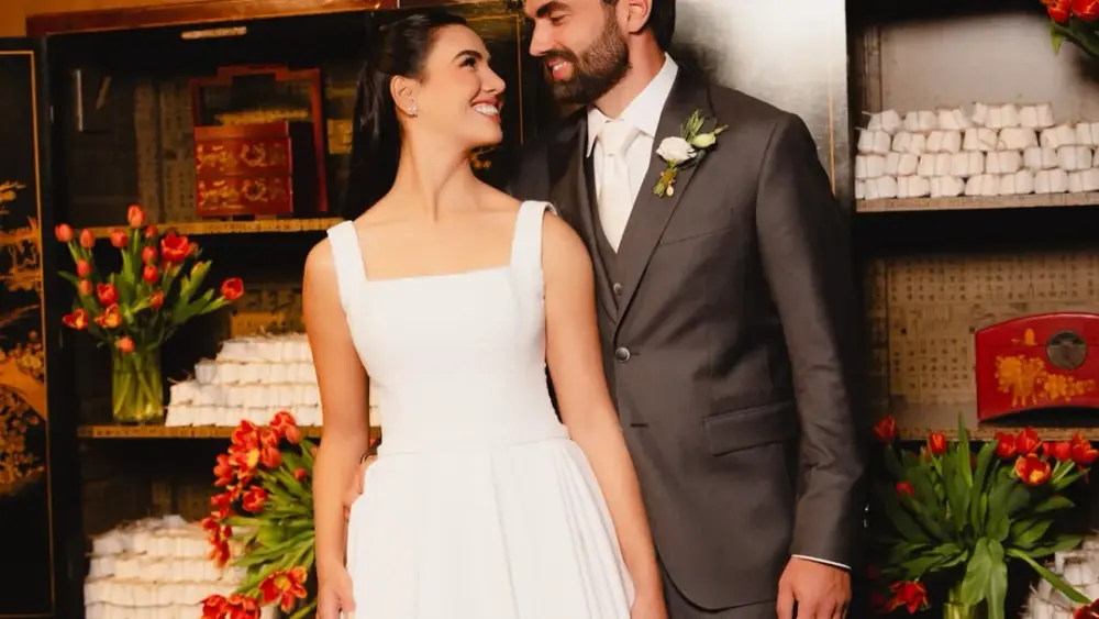 Isabela Lim e Felipe Nogueira se casam em Brasília