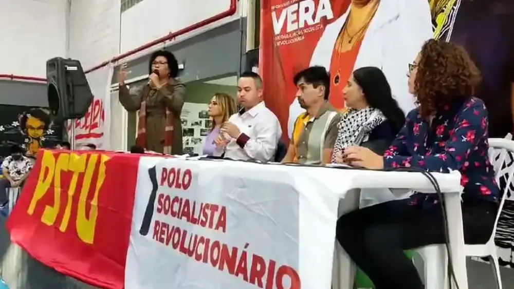 PSTU oficializa chapa com Hertz Dias e Vera Lúcia
