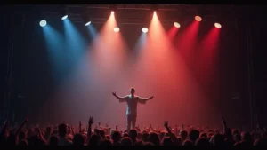 Como os filmes de shows ao vivo são gravados e produzidos