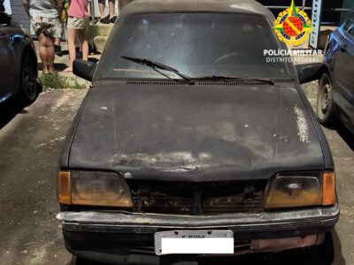 Preso ao tentar furtar carro com guincho no N. Bandeirante