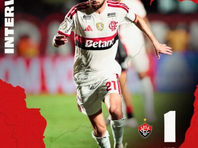 Vitória domina, vence Flamengo por 2 a 0 e avança na Copa do Brasil