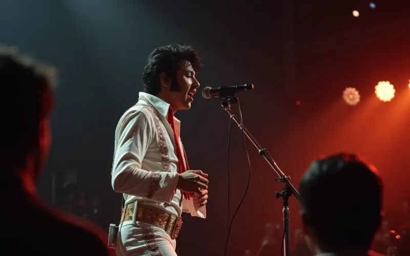 Como o filme sobre Elvis Presley comparado ao do Michael Jackson