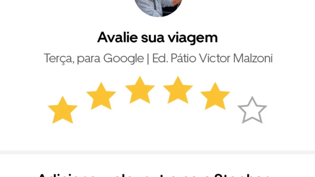 Uber libera 6 estrelas exclusivo no Brasil de olho no hexa