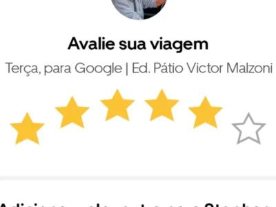 Uber libera 6 estrelas exclusivo no Brasil de olho no hexa